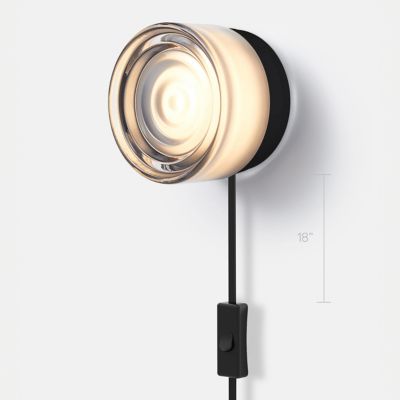 Ripple Corded LED Wall Sconce