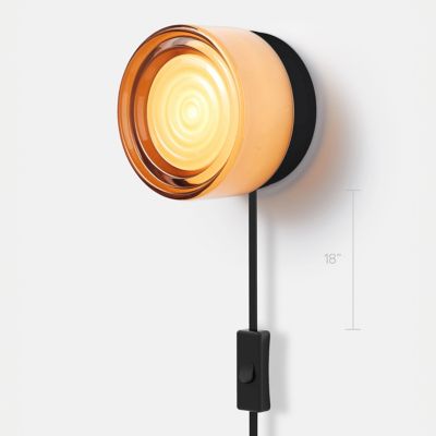 Ripple Corded LED Wall Sconce