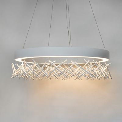 Halo Criss Cross LED Chandelier