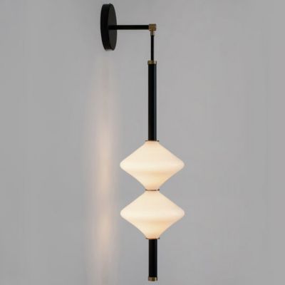 Gem 2 Round Backplate LED Wall Sconce