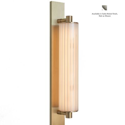 Beacon S4 LED Wall Sconce (Satin Nickel|20 Inch) - OPEN BOX