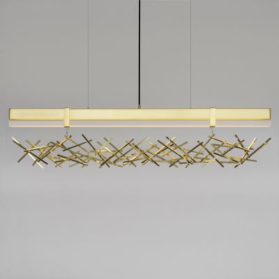 Level Criss Cross LED Linear Suspension