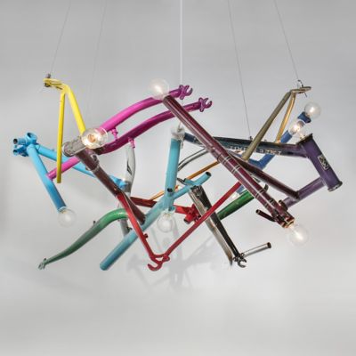 Bicycle Round Chandelier