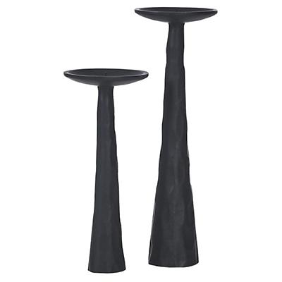 Tilde Tapered/ Pillar Candle Holders, Set of 2