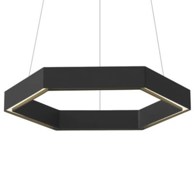 Hex LED Chandelier