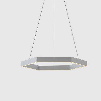 Hex LED Chandelier