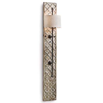 Carved Panel Wall Sconce