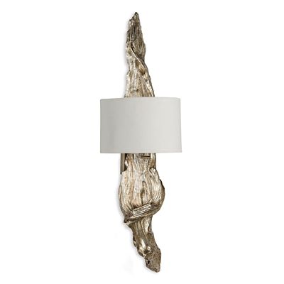Driftwood Sconce (Ambered Silver Leaf) - OPEN BOX RETURN