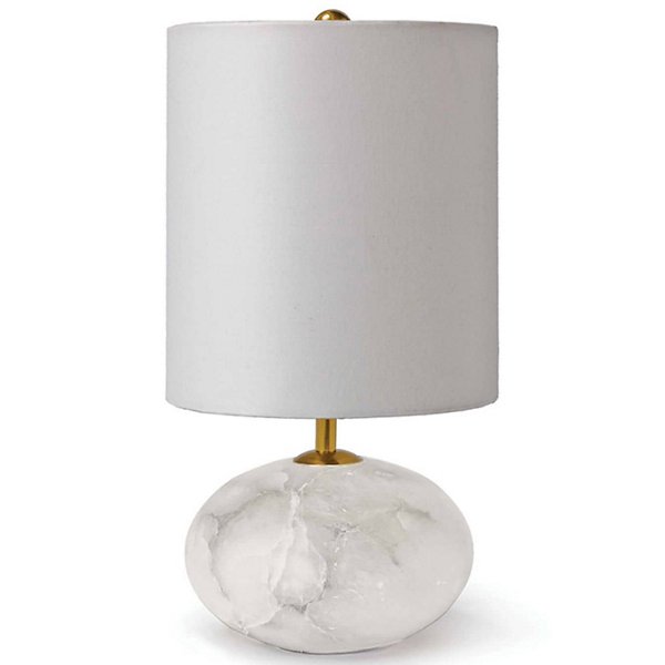 Alabaster Mini Orb Table Lamp