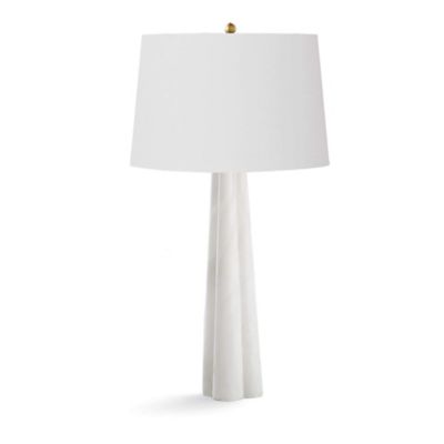Quatrefoil Alabaster Table Lamp