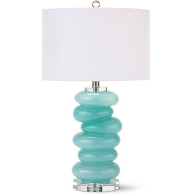 Stacked Pebble Glass Table Lamp