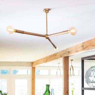 Shown in Natural Brass finish, in use
