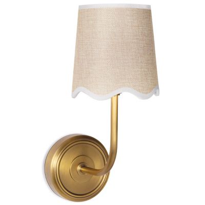 Jeno Swing Arm Wall Sconce, Small - Brass