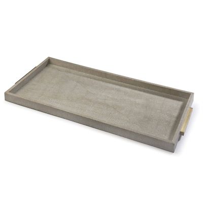 Rectangle Shagreen Boutique Tray