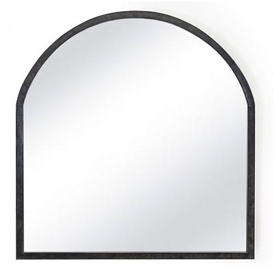 Knox Leather Mantle Mirror