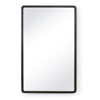 Knox Leather Mirror