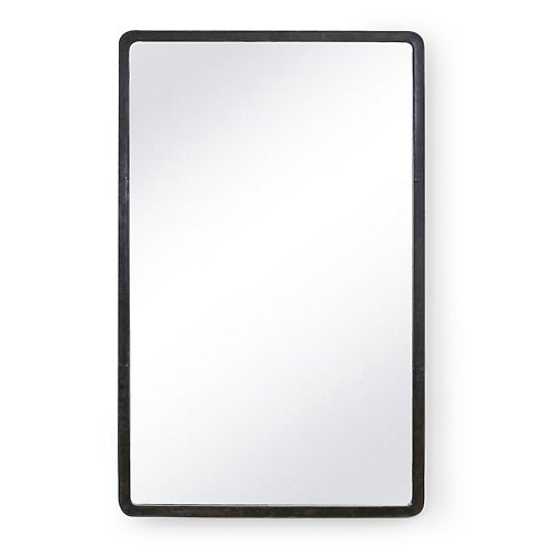 Knox Leather Mirror