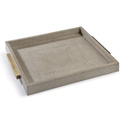 Square Shagreen Boutique Tray