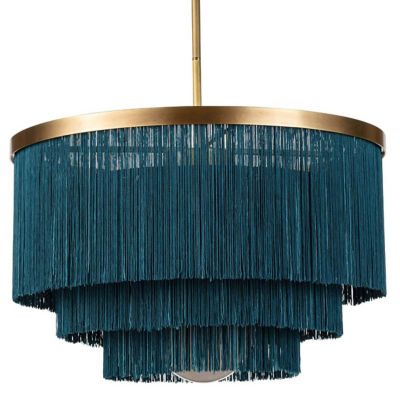 Cabaret Fringe Chandelier