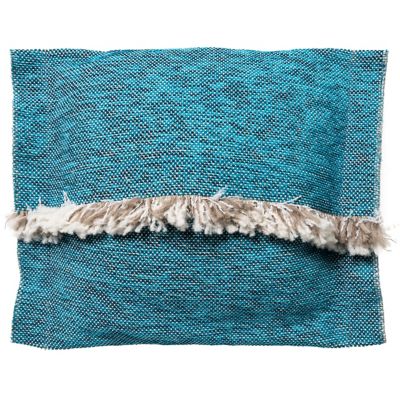 Silky Cushion with Fringes