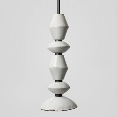 Pilar Mixed Column Round Pendant