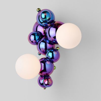 Rainbow Bubbly 02 Wall Sconce