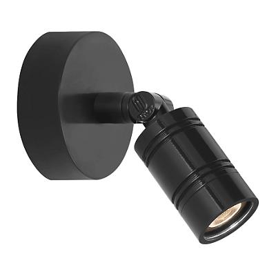 LS Series LED Bullet Head Monopoint Indoor/Outdoor Wall Sconce