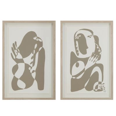 Cybel Wide Wall Art, Set of 2