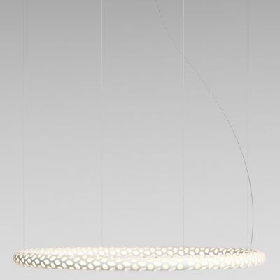 Squiggle LED Round Chandelier