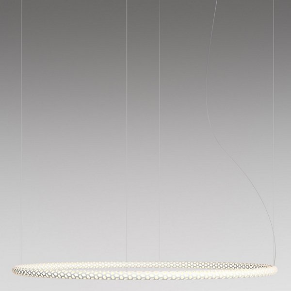 Squiggle LED Round Chandelier