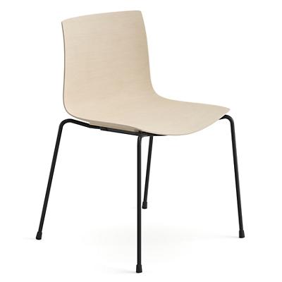 Catifa 46 Wood Shell Chair, 4-Leg Base