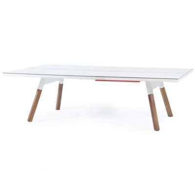 RS Barcelona You and Me Indoor/Outdoor Ping Pong Table, White / Small (MTO)