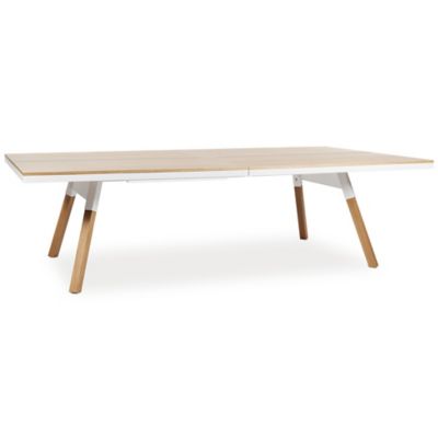 You and Me Oak Ping Pong Table