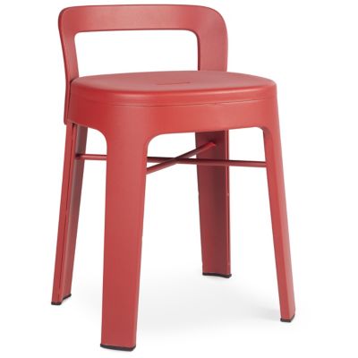 Ombra Stool, Low With Backrest