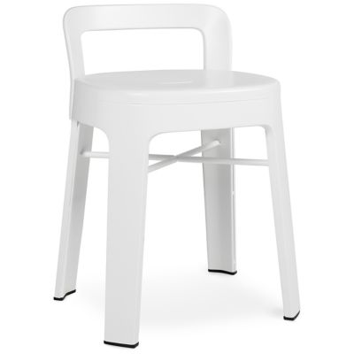 Ombra Low Stool with Backrest