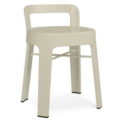 Ombra Low Stool with Backrest
