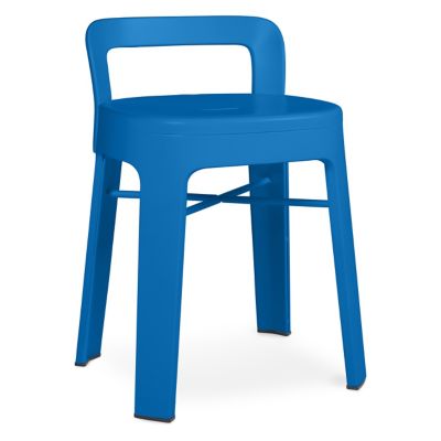 Ombra Low Stool with Backrest