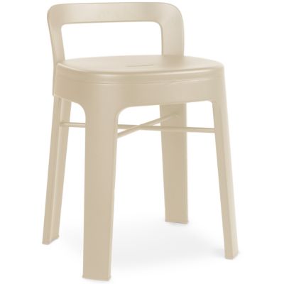 Ombra Low Stool with Backrest