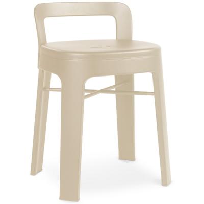 Ombra Stool, Low With Backrest
