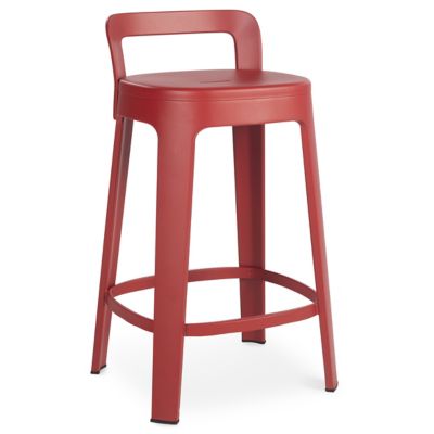 Ombra Stool with Backrest