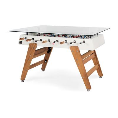 RS3 Foosball Table/Rectangular Wood Dining Table