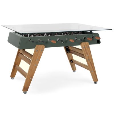 RS3 Foosball Table/Rectangular Wood Dining Table