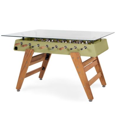RS3 Foosball Table/Rectangular Wood Dining Table