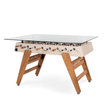 RS3 Foosball Table/Rectangular Wood Dining Table