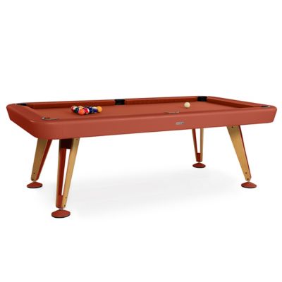 Diagonal Outdoor Pool Table with Protective Cover