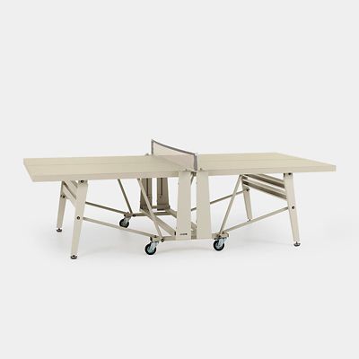 Monochrome Outdoor Ping Pong Table