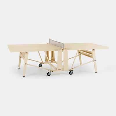 Monochrome Outdoor Ping Pong Table