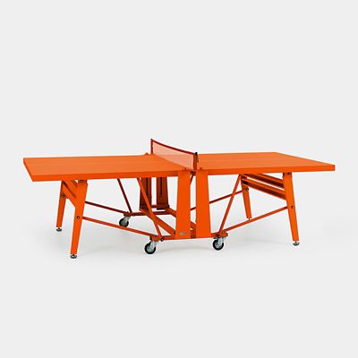 Monochrome Outdoor Ping Pong Table