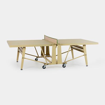 Monochrome Outdoor Ping Pong Table