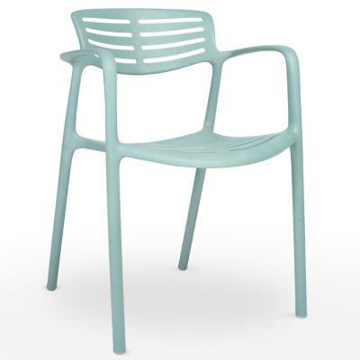 Toledo Aire Eco Recycled Arm Chair, Set of 4